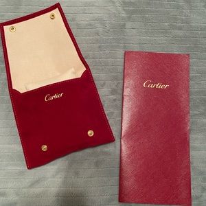 Cartier Bracelet Watch Pouch and Folio